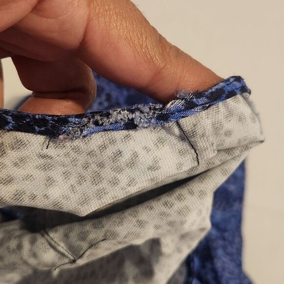 & Other Stories Wrapping Blue Mini Dress Size 4 - Picture 6 of 13